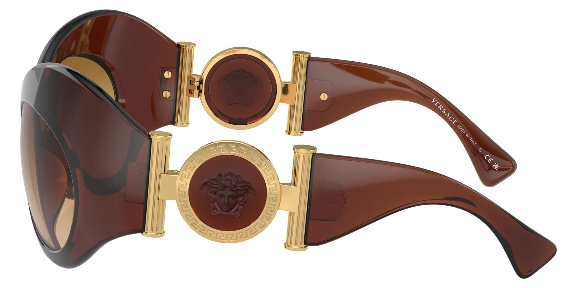 VERSACE VE4462 54462L 58 - Transparent Brown / Yellow Gradient Brown #id:ve446254462l_s:100110