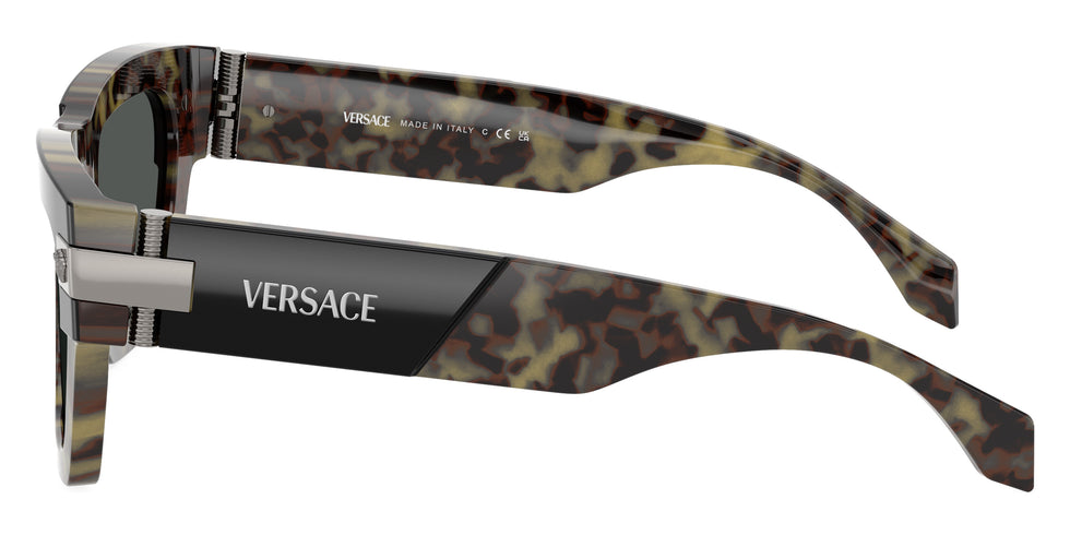 VERSACE VE4464 545687 52 - Havana / Dark Gray