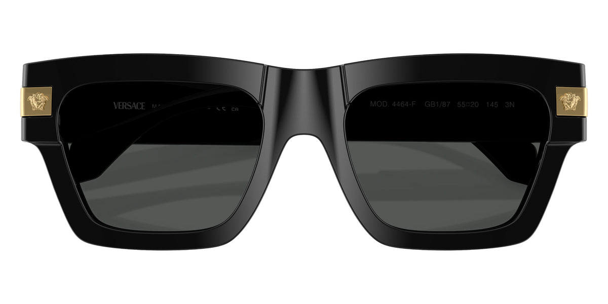 VERSACE VE4464F GB1/87 55 - Black / Dark Gray #id:ve4464fgb187_s:100120