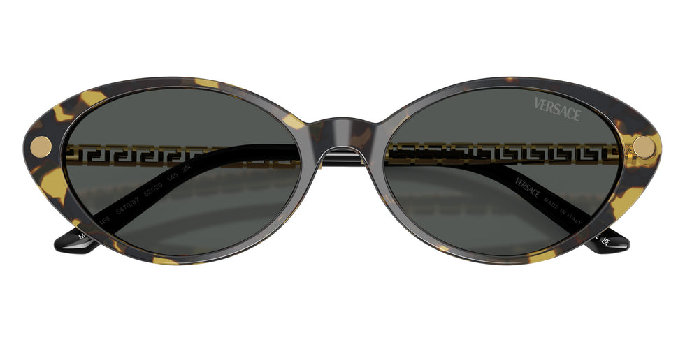 VERSACE VE4469 547087 54 - Havana / Dark Gray #id:ve4469547087_s:100120