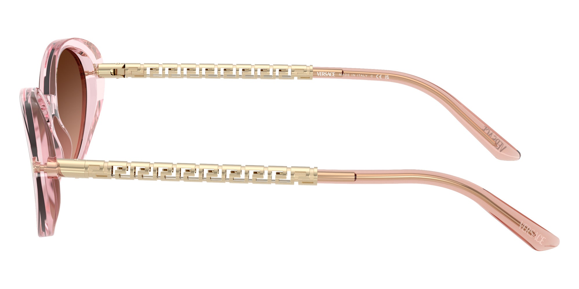 Versace VE4469 54725M 54 - Pink Transparent / Pink Gradient Gray #id:ve446954725m_s:100110