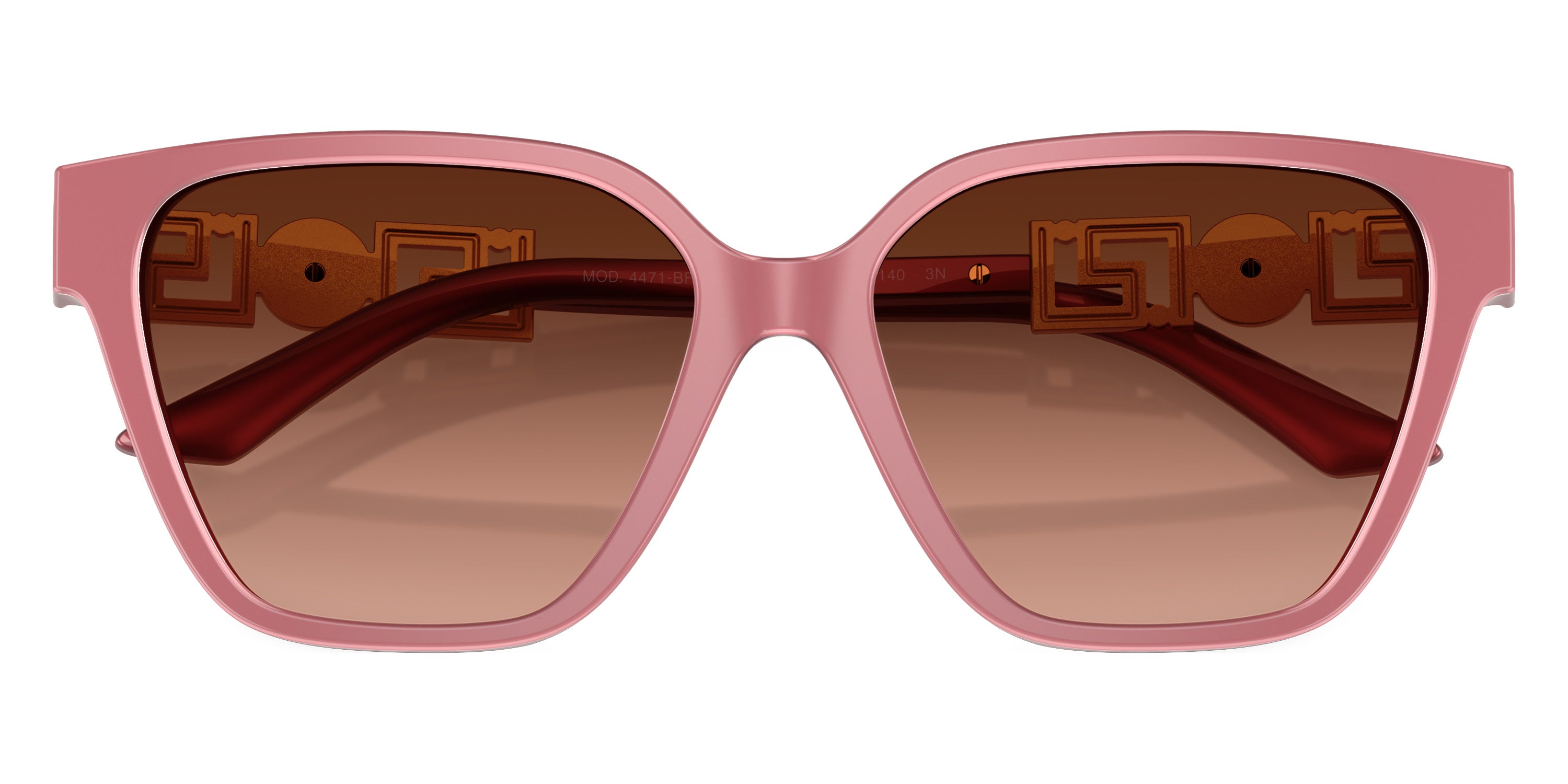 VERSACE VE4471BF 54755M 56 - Pearl Dark Ruby / Pink Gradient Gray