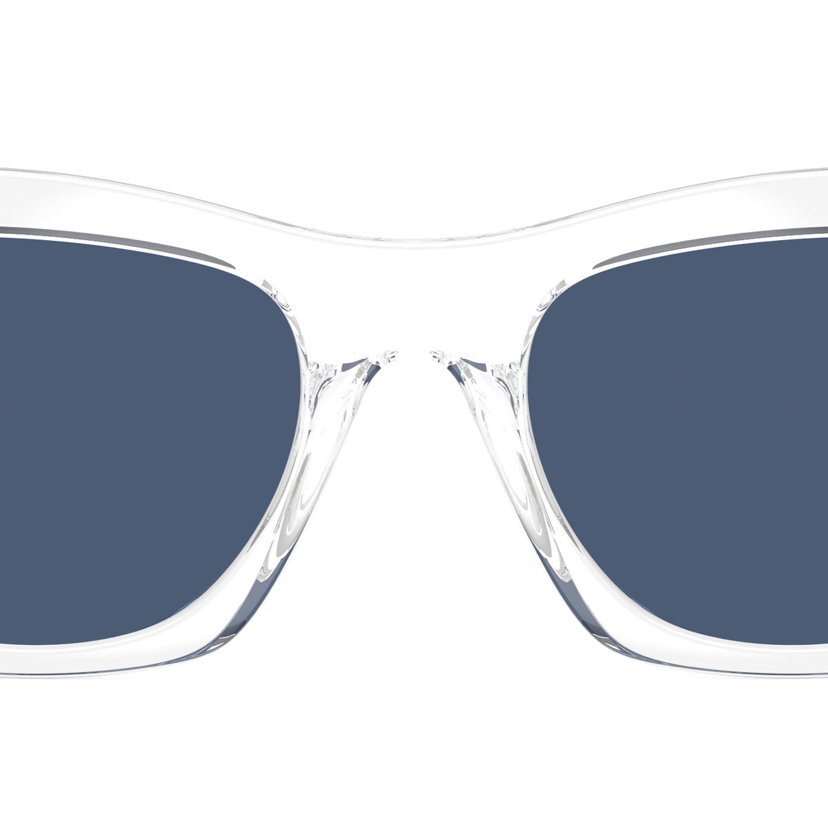 Versace VE4479U 148/80 Square Sunglasses - Transparent / Blue Versace VE4479U 148/80 Sunglasses Transparent Square Frame main image 2
