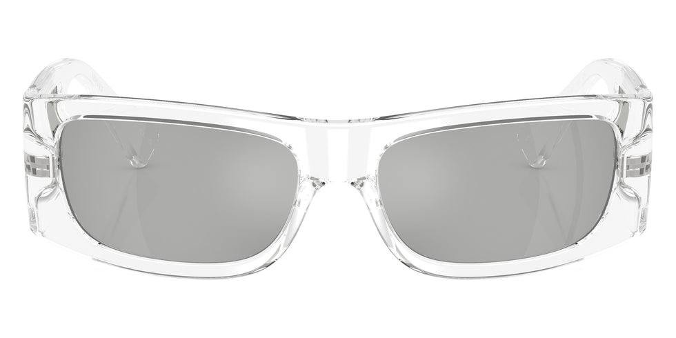 VERSACE VE4482 148/8V 57 - Crystal / Clear Mirrored Silver