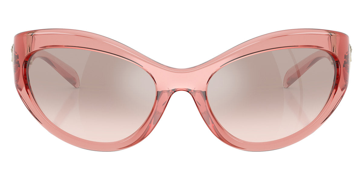 VERSACE VE4485 53228Z 59 - Transparent Pink / Light Brown Mirrored Silver Grad