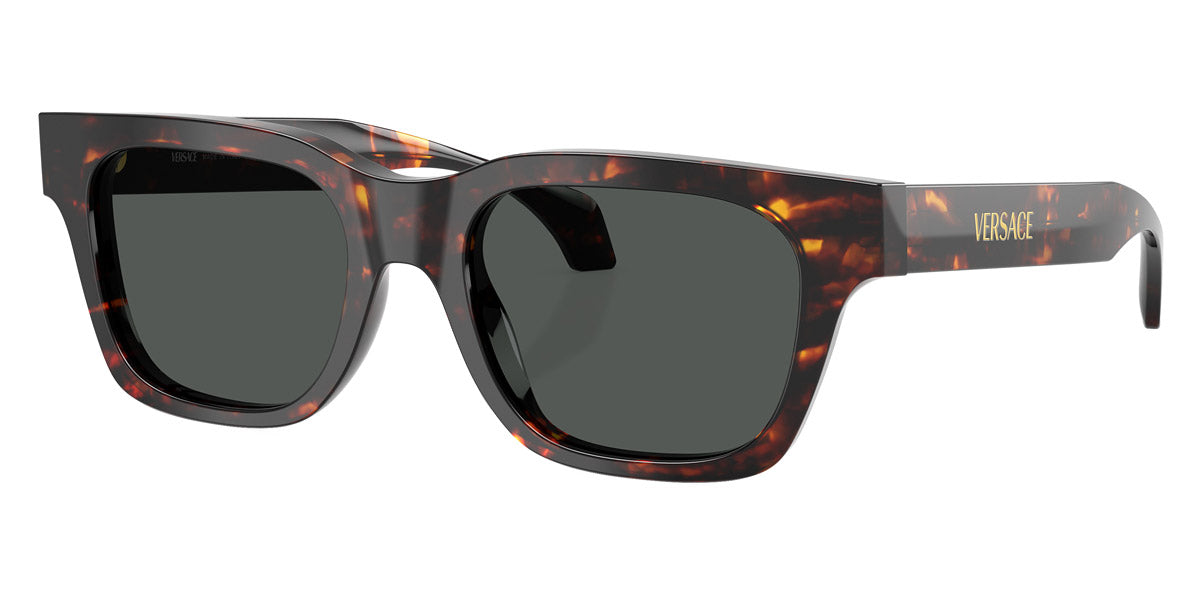 VERSACE VE4486F 550987 52 - Havana / Dark Gray