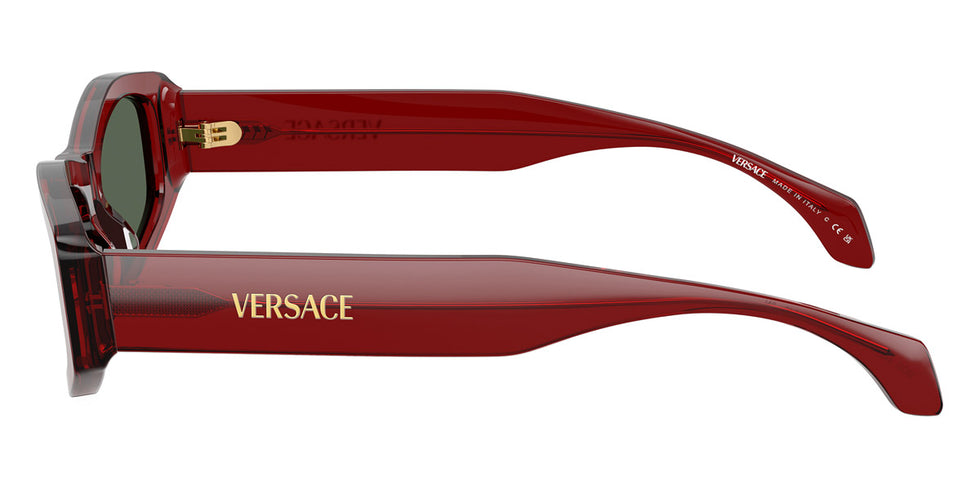 VERSACE VE4487F 551271 54 - Dark Transparent Red / Dark Green