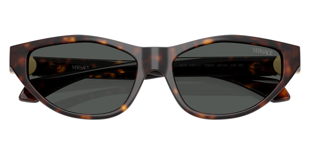 VERSACE VE4491U 108/87 55 - Havana / Dark Gray