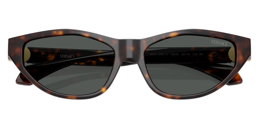 VERSACE VE4491U 108/87 55 - Havana / Dark Gray