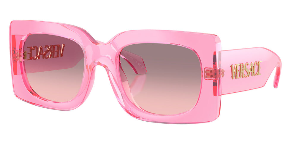 VERSACE VE4496U 53705M 54 - Transparent Pink / Rose Gradient Gray
