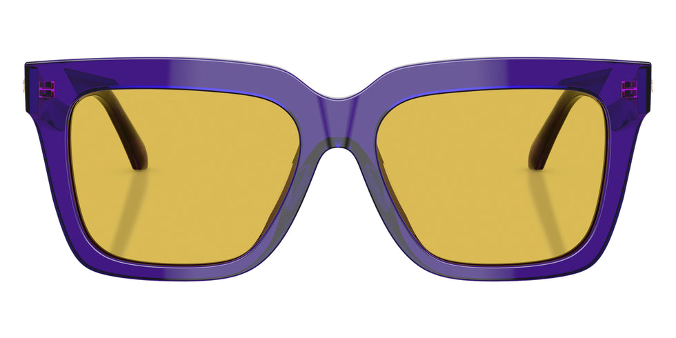 VERSACE VE4498F 554585 55 - Transparent Dark Violet / Yellow