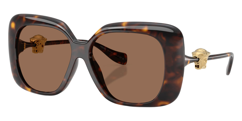 VERSACE VE4499U 108/73 57 - Havana / Dark Brown