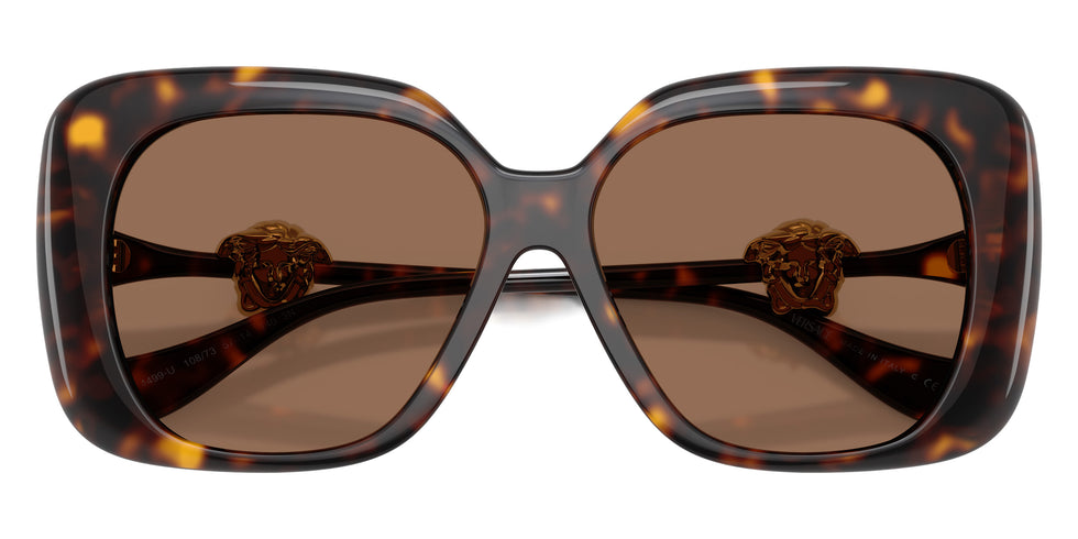 VERSACE VE4499U 108/73 57 - Havana / Dark Brown