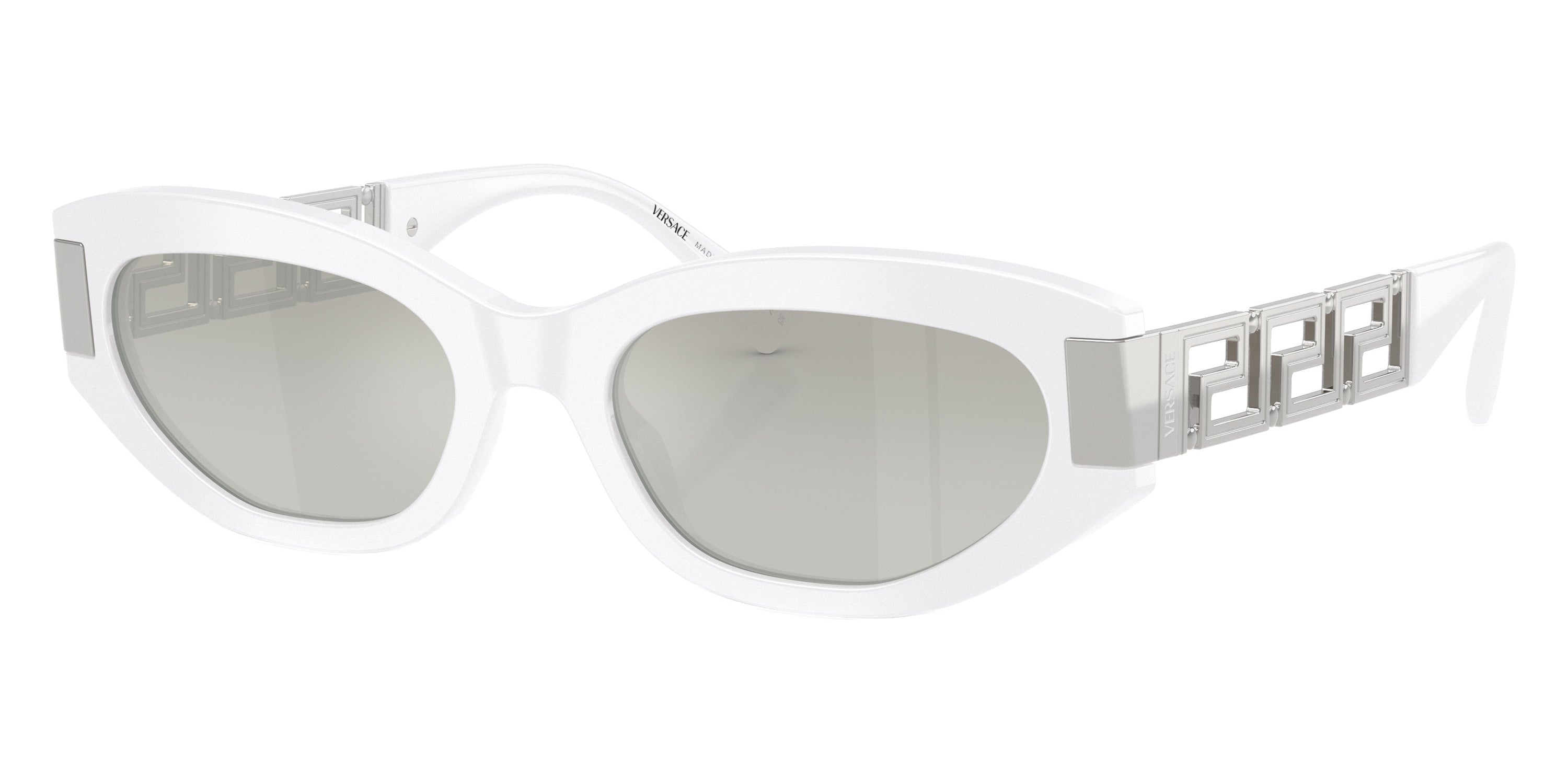 VERSACE VE4501 314/6V 54 - White / Gray Mirrored Gradient Silver