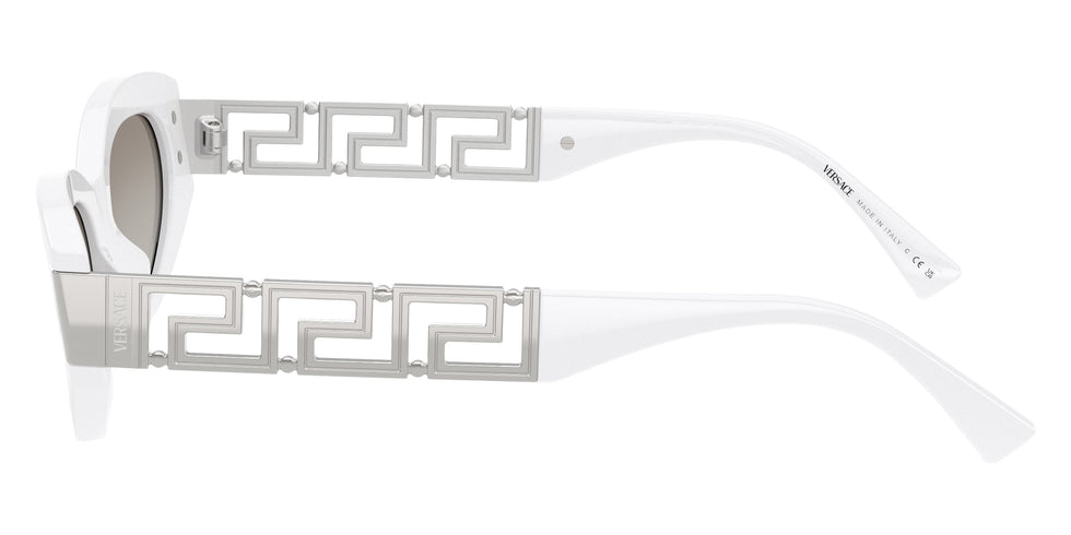 VERSACE VE4501 314/6V 54 - White / Gray Mirrored Gradient Silver