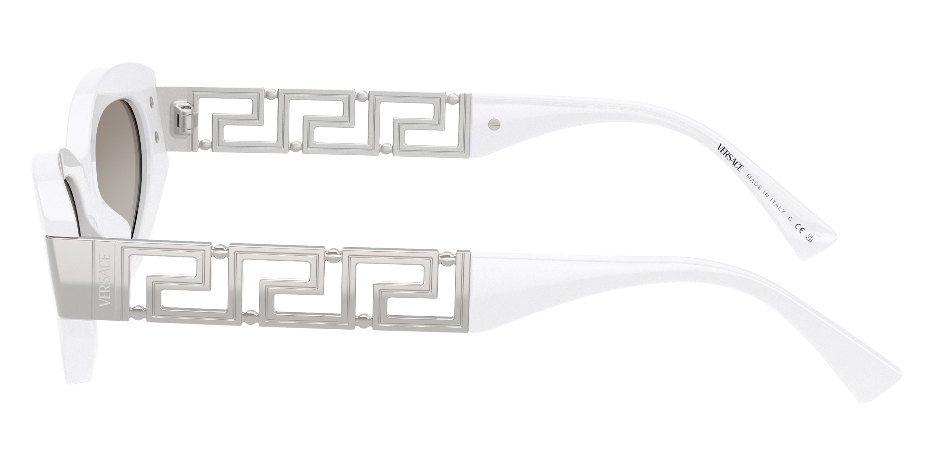 VERSACE VE4501 314/6V 54 - White / Gray Mirrored Gradient Silver