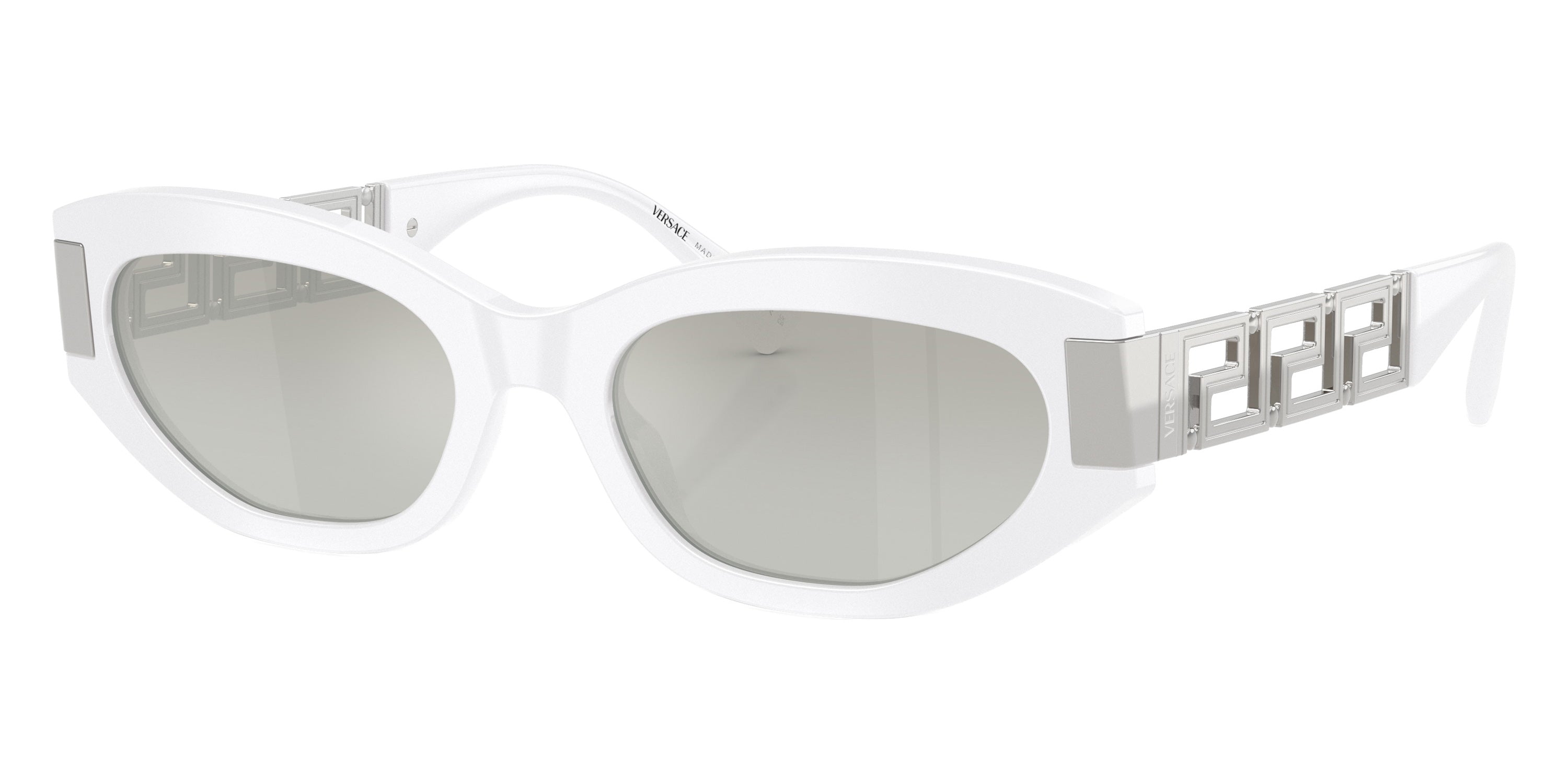 VERSACE VE4501F 314/6V 54 - White / Gray Mirrored Gradient Silver