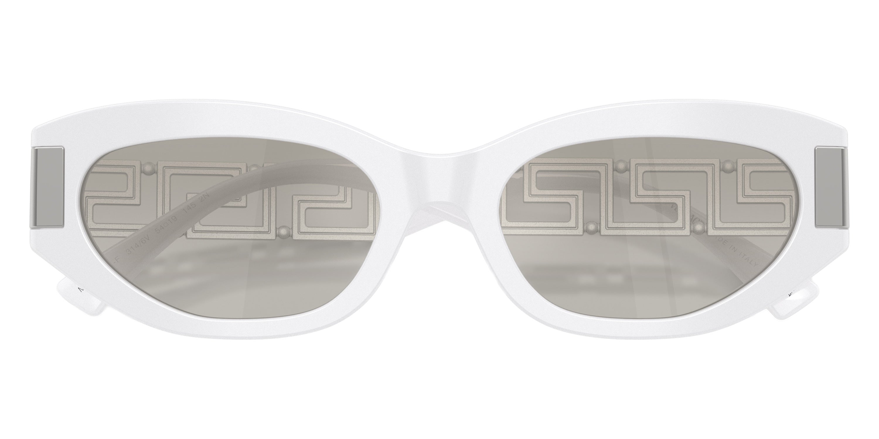 VERSACE VE4501F 314/6V 54 - White / Gray Mirrored Gradient Silver