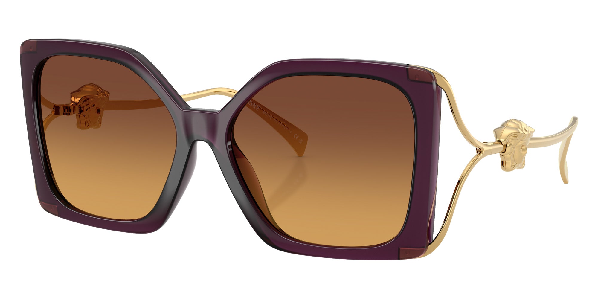 Versace VE4502U 5536T5 58 - Opal Purple / Yellow Gradient Brown #id:ve4502u5536t5_s:106105
