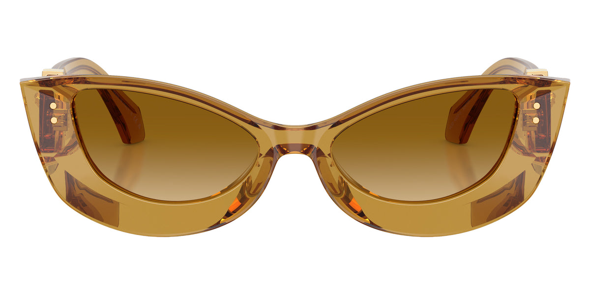 VERSACE VE4520U 53472L 52 - Transparent Honey / Yellow Gradient Light Brown #id:ve4520u53472l_s:102100
