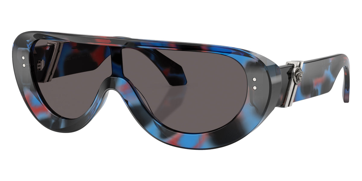 VERSACE VE4521U 555587 126 - Black/Blue/Red Havana / Black Smoke #id:ve4521u555587_s:102105