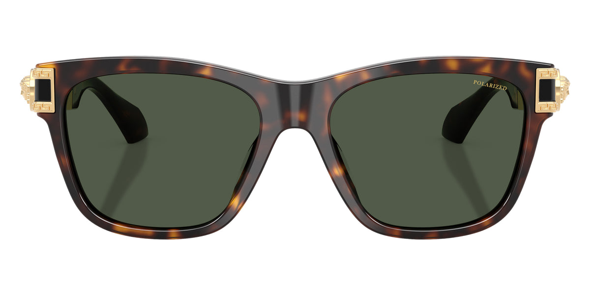 VERSACE VE4527U 108/9A 55 - Dark Havana / Dark Green Polarized #id:ve4527u1089a_s:102100