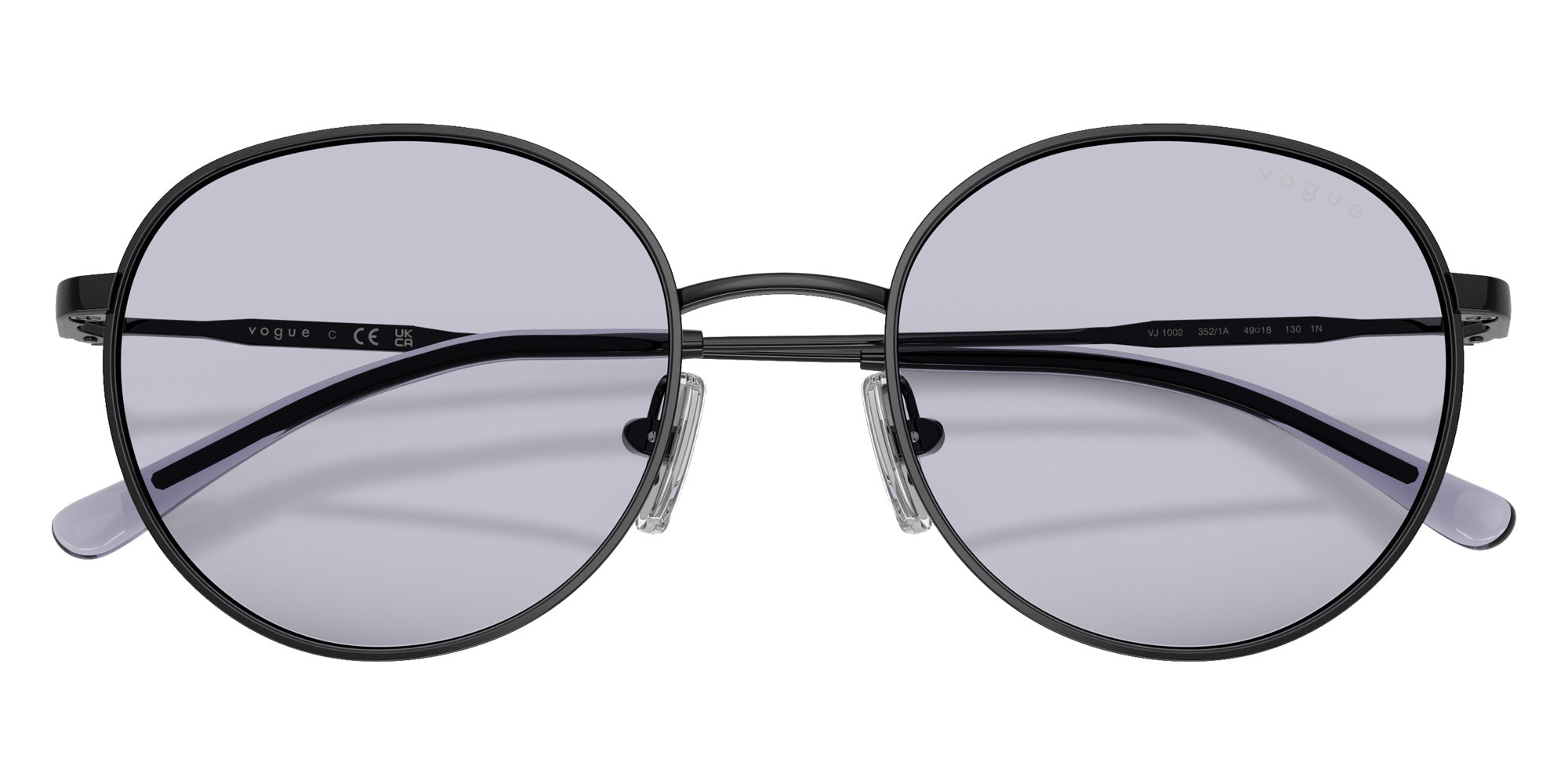 vogue eyewear VJ1002 352/1A 49 - Black / Lilac #id:vj10023521a_s:100125