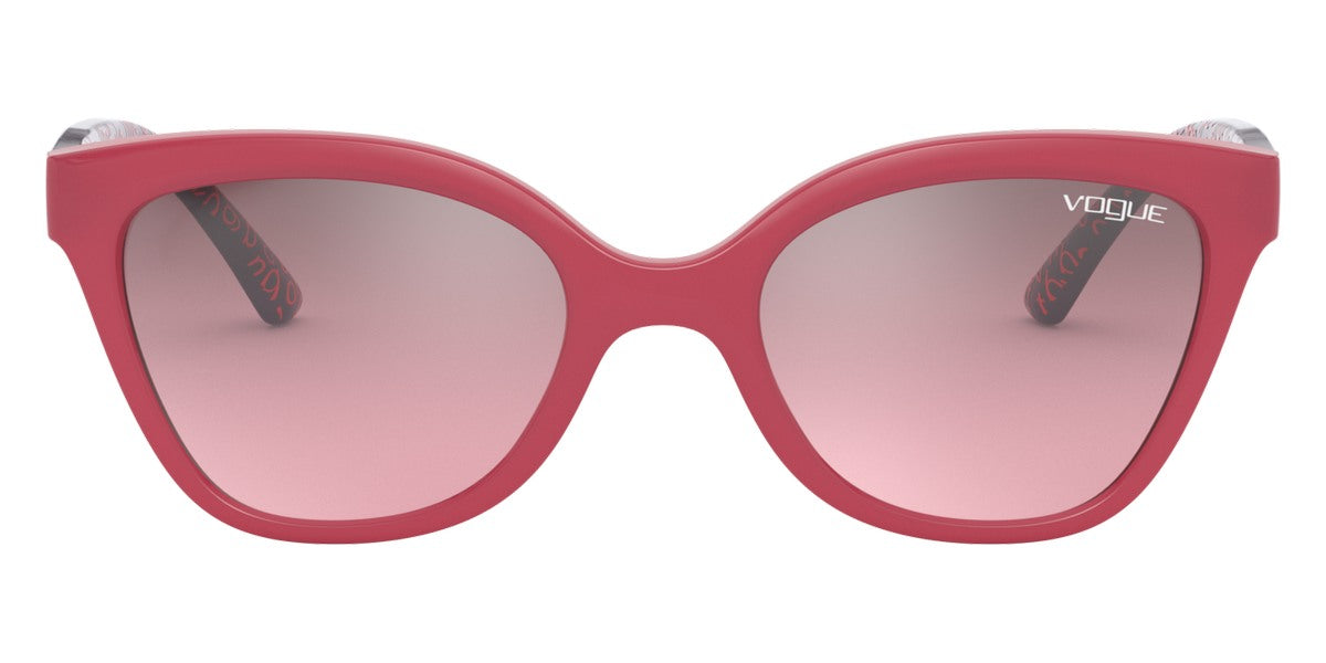 vogue eyewear VJ2001 25537A 45 - Top Opal Pink / Violet Mirrored Silver Gradient
