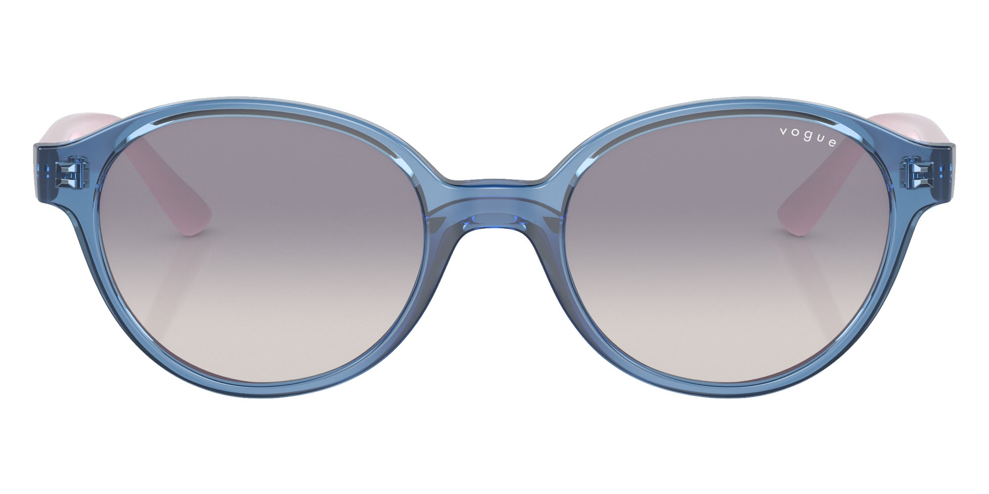 vogue eyewear VJ2007 28387B 45 - Top Transparent Blue / Gradient Blue Mirrored Silver #id:vj200728387b_s:100100