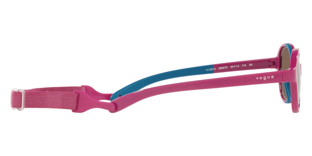 vogue eyewear VJ2012 256873 40 - Pink on Rubber Blue / Dark Brown