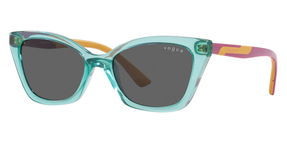 vogue eyewear VJ2020 303287 48 - Transparent Sage / Dark Gray