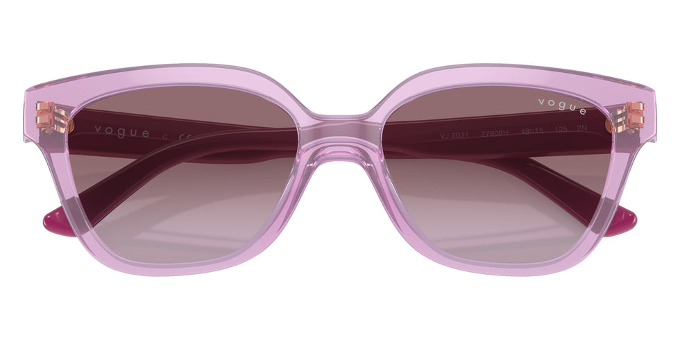 vogue eyewear VJ2021 27808H 48 - Transparent Pink/Full Fuchsia / Violet Gradient