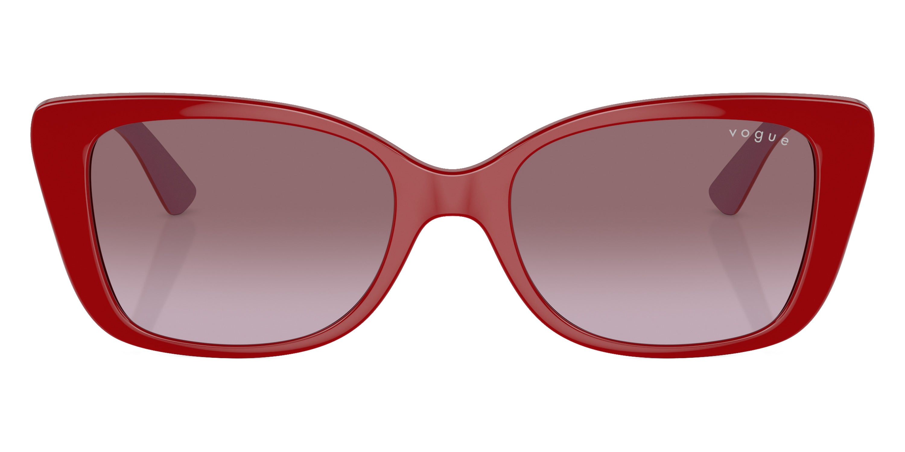 vogue eyewear VJ2022 31298H 48 - Full Red/Red/Violet Rubber / Violet Gradient