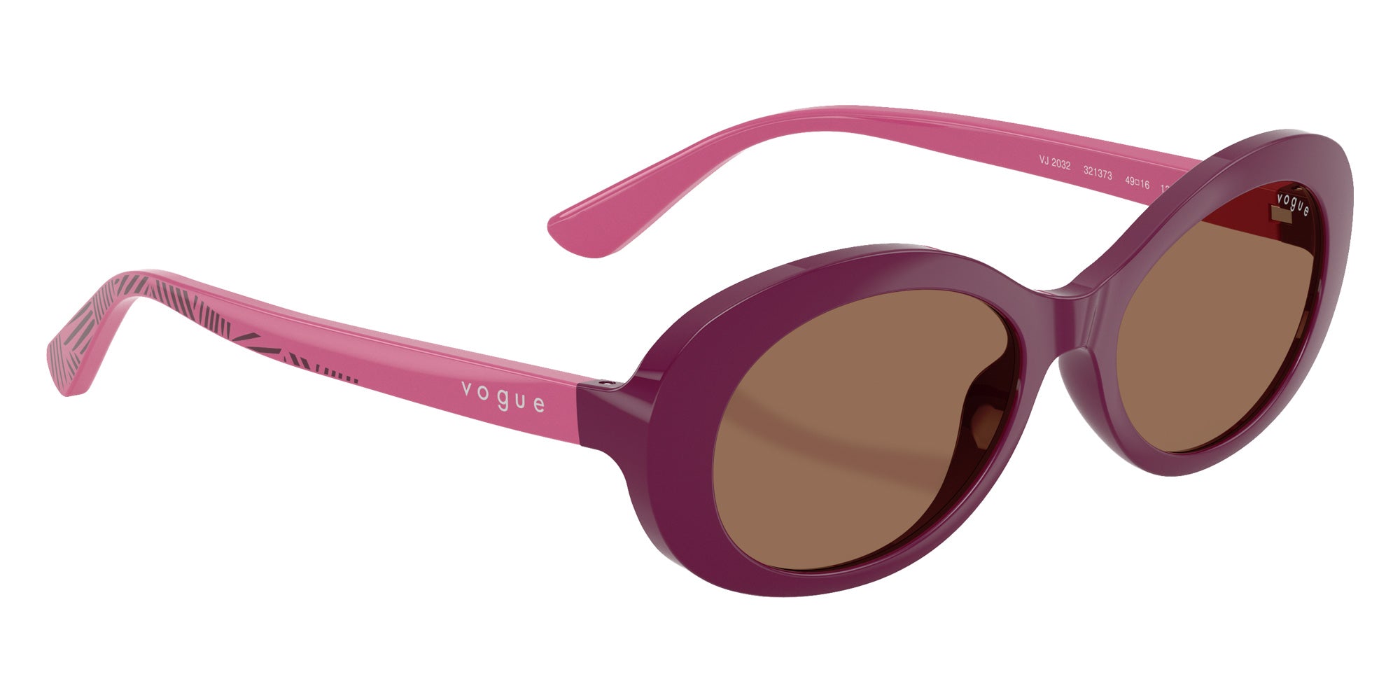 vogue eyewear VJ2032 321373 49 - Full Purple / Dark Brown #id:vj2032321373_s:104120