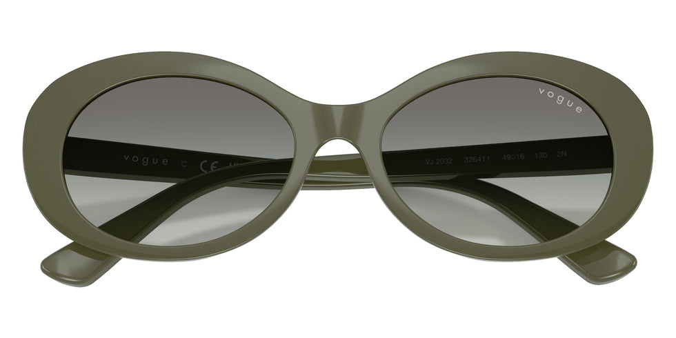 vogue eyewear VJ2032 326411 49 - Full Military Green / Gray Gradient #id:vj2032326411_s:106125