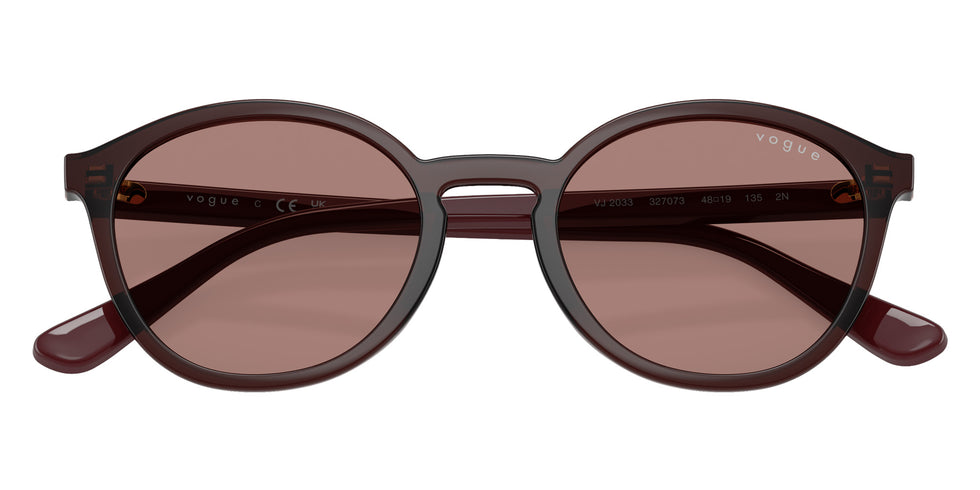 vogue eyewear VJ2033 327073 48 - Transparent Bordeaux #id:vj2033327073_s:104125