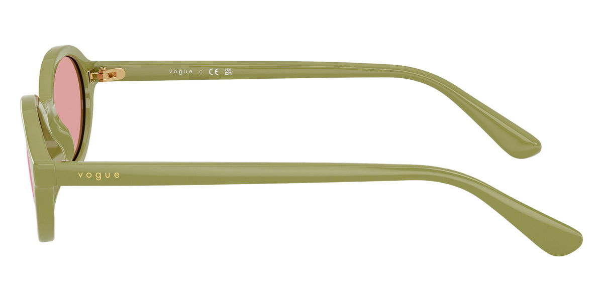 vogue eyewear VJ2036 3322E4 48 - Full Olive Green / Pink Mirrored Lilac #id:vj20363322e4_s:104110