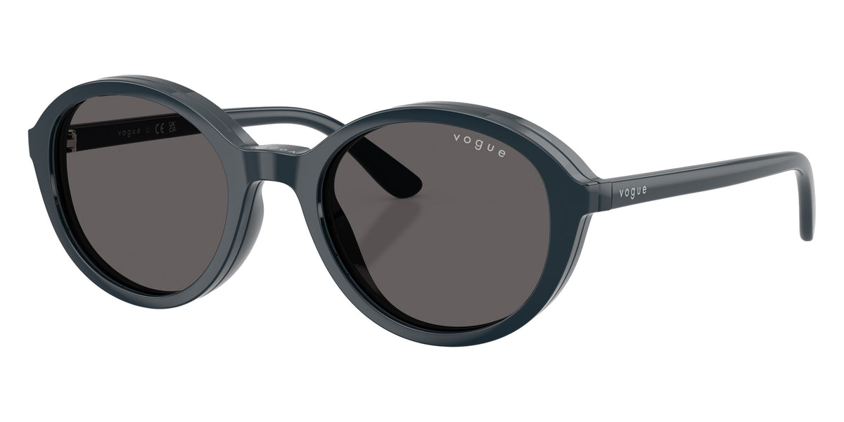 vogue eyewear VJ2037 33161W 47 - Full Blue / Clear #id:vj203733161w_s:100105