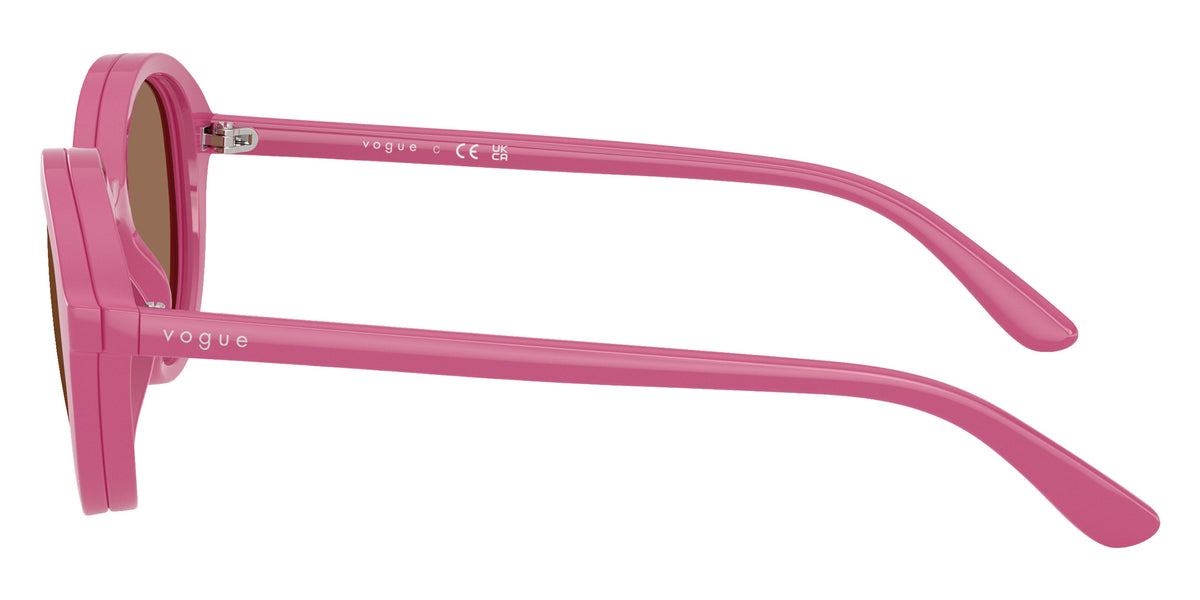 vogue eyewear VJ2037 33171W 47 - Full Pink / Clear #id:vj203733171w_s:102110