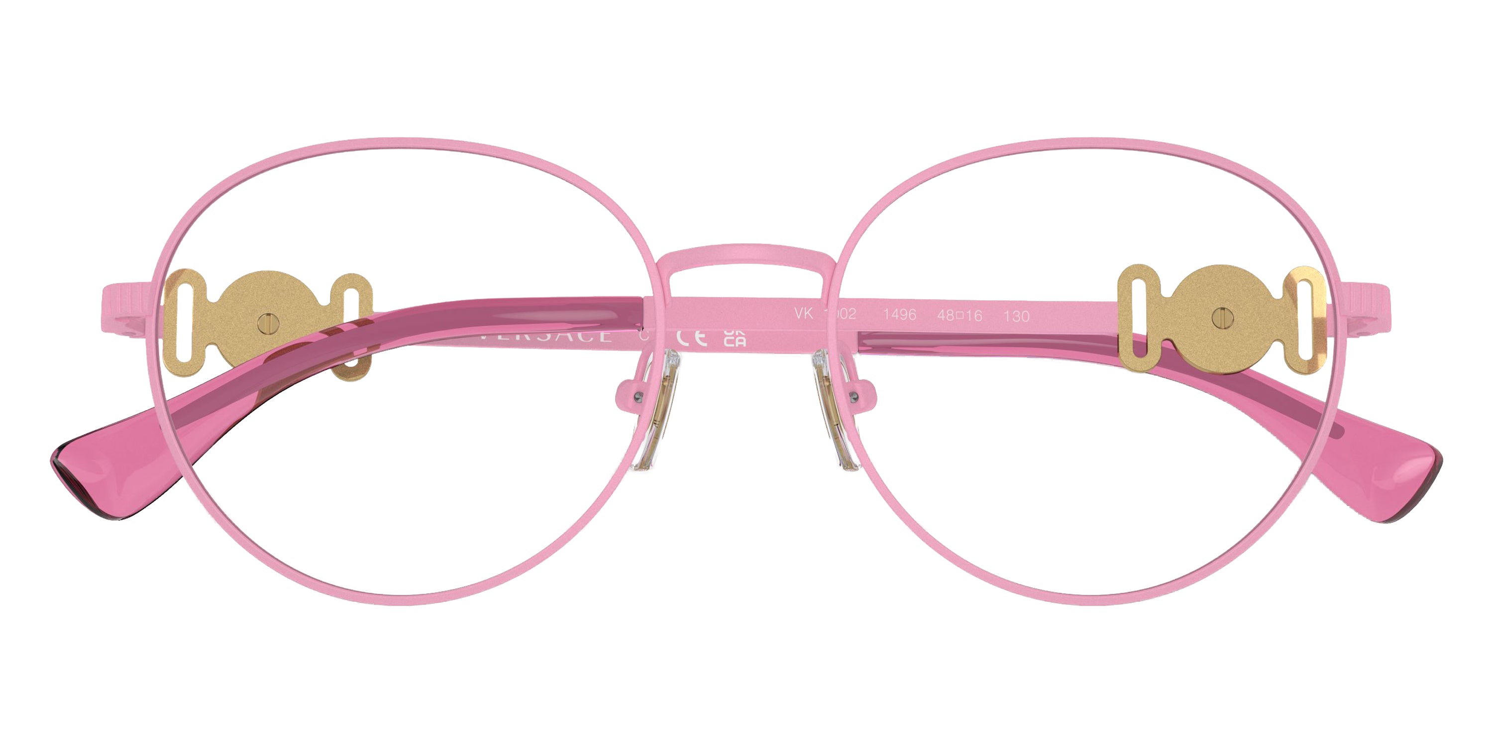 VERSACE VK1002 1496 48 - Matte Pink/Gold