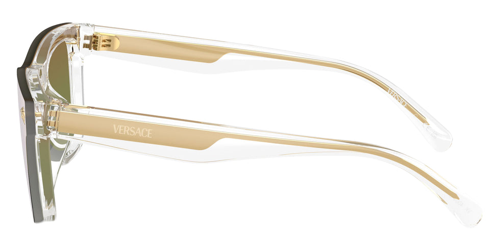 VERSACE VK4004U 148/P1 28 - Crystal / Dark Brown Mirrored Rainbow