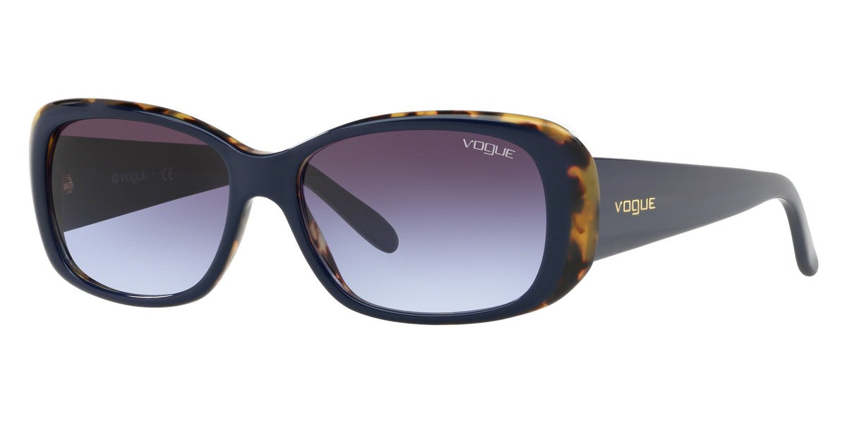 vogue eyewear VO2606S 26474Q 55 - Top Blue / Tortoise / Light Violet Gradient Dark Gray