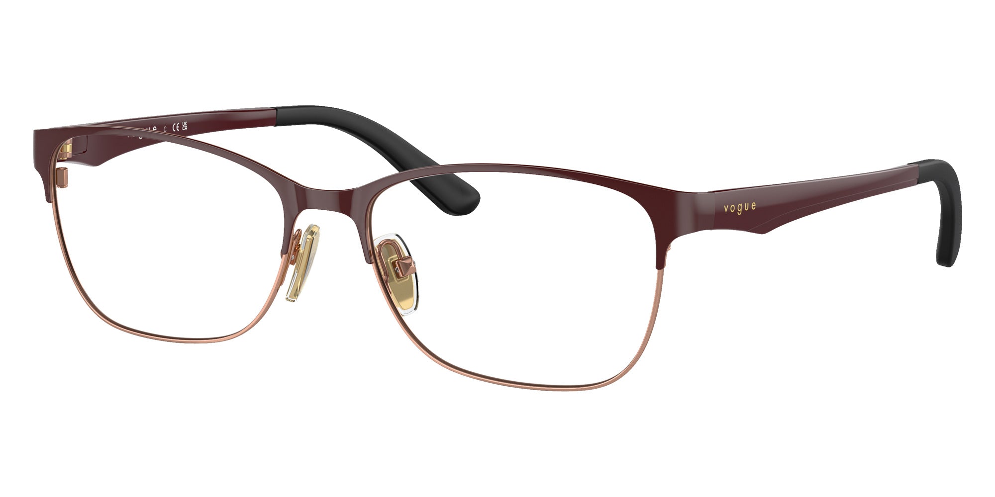 vogue eyewear VO3940 5170 52 - Top Bordeaux/Rose Gold #id:vo39405170_s:104105