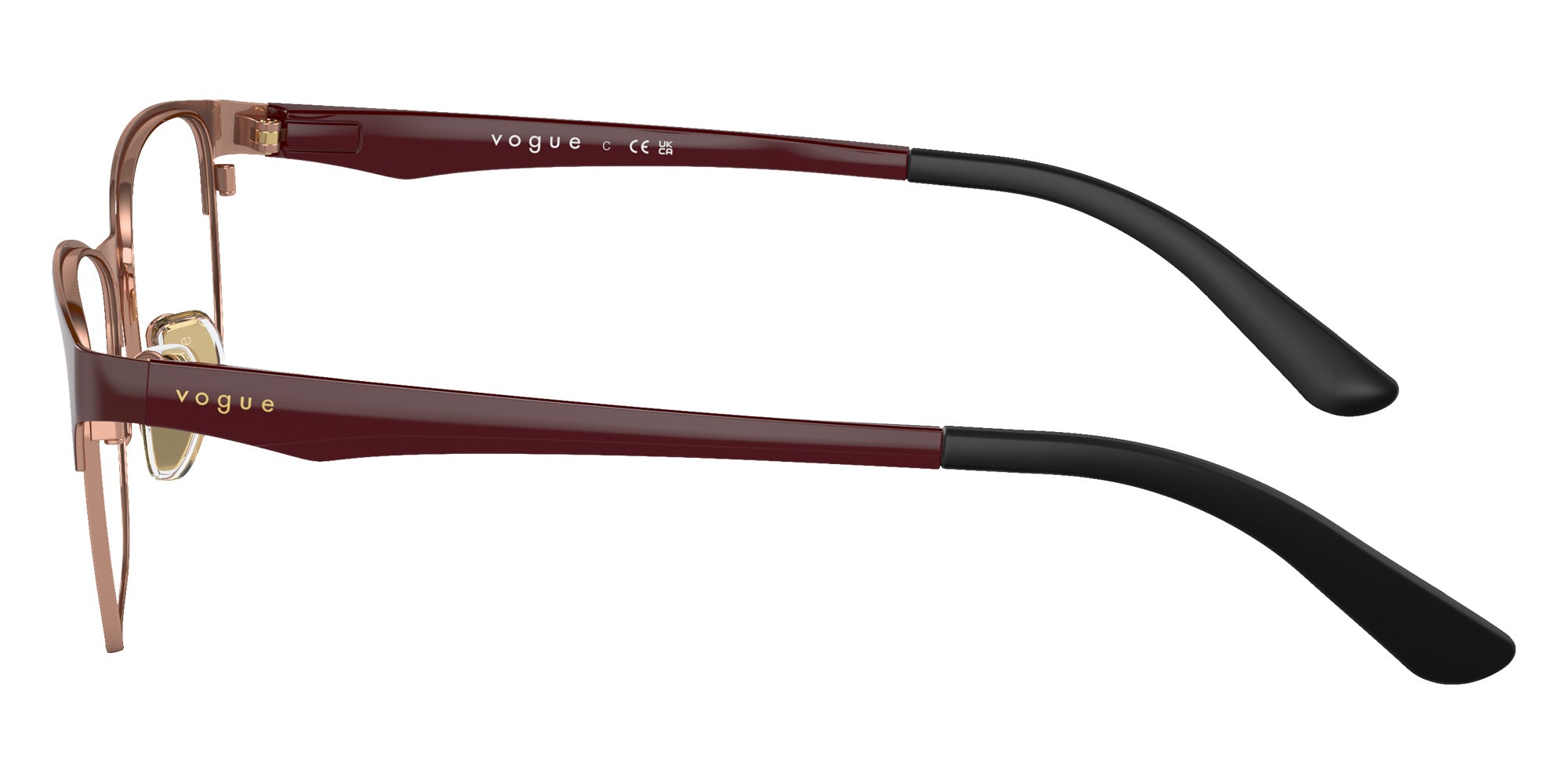 vogue eyewear VO3940 5170 52 - Top Bordeaux/Rose Gold #id:vo39405170_s:104110