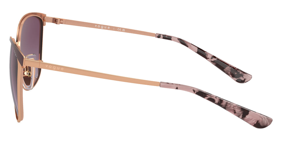 vogue eyewear VO4002S 51708H 55 - Top Bordeaux/Rose Gold/Pink Tortoise / Gradient Violet