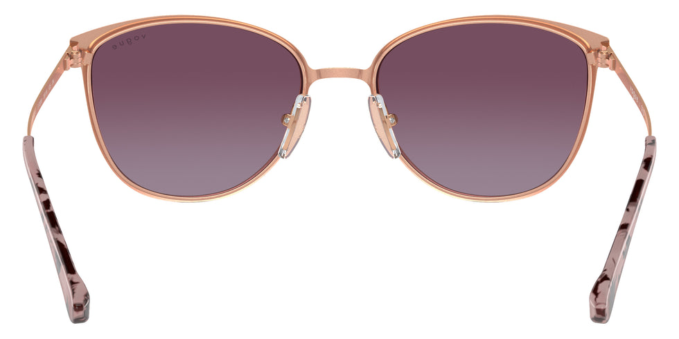 vogue eyewear VO4002S 51708H 55 - Top Bordeaux/Rose Gold/Pink Tortoise / Gradient Violet