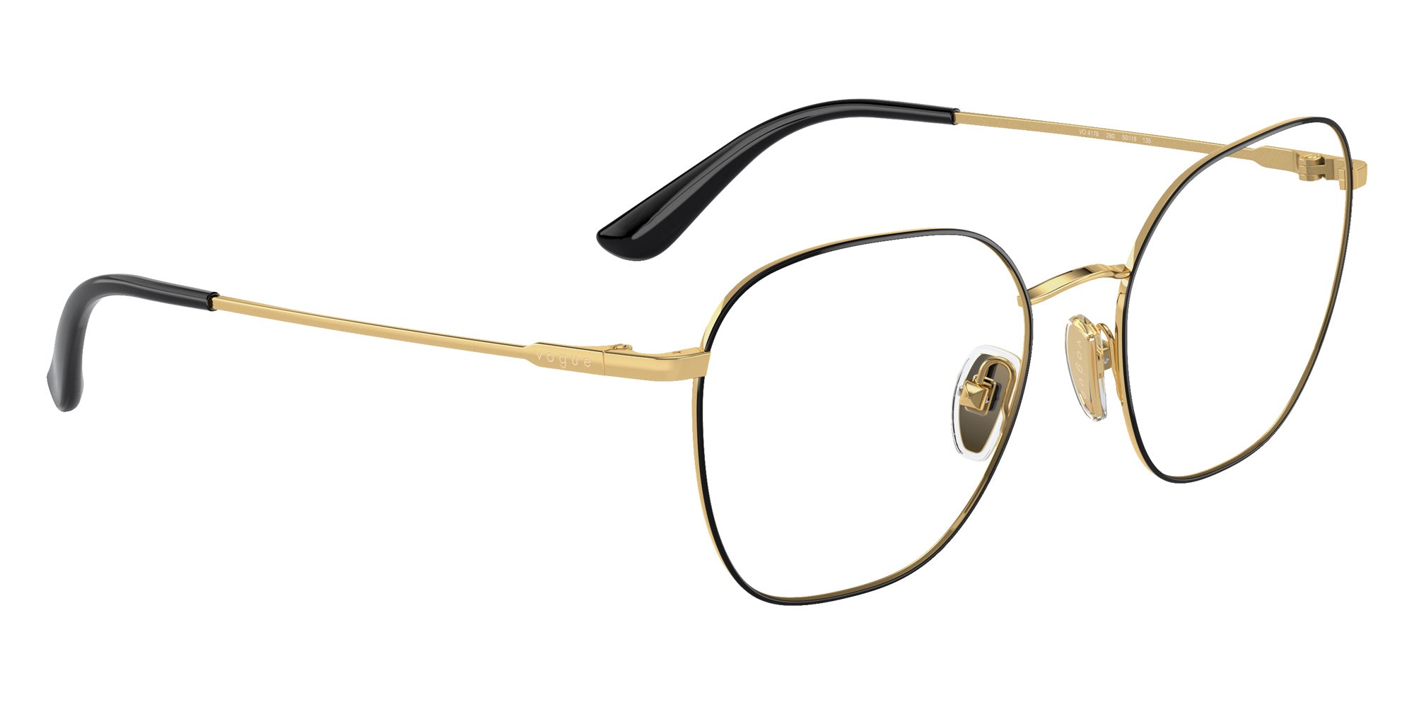vogue eyewear VO4178 280 50 - Top Black/Gold #id:vo4178280_s:100120