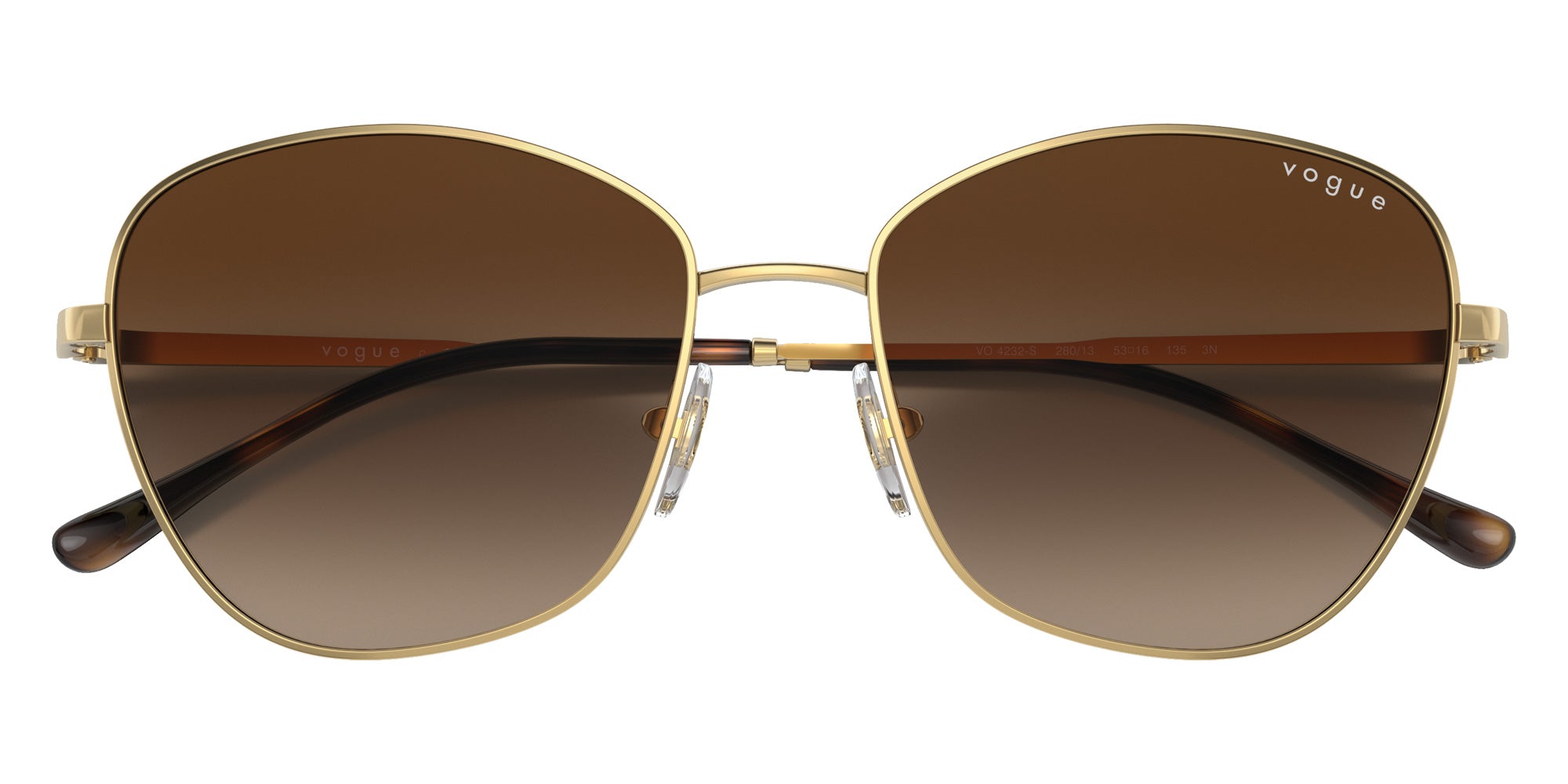vogue eyewear VO4232S 280/13 53 - Gold / Gradient Brown #id:vo4232s28013_s:100125
