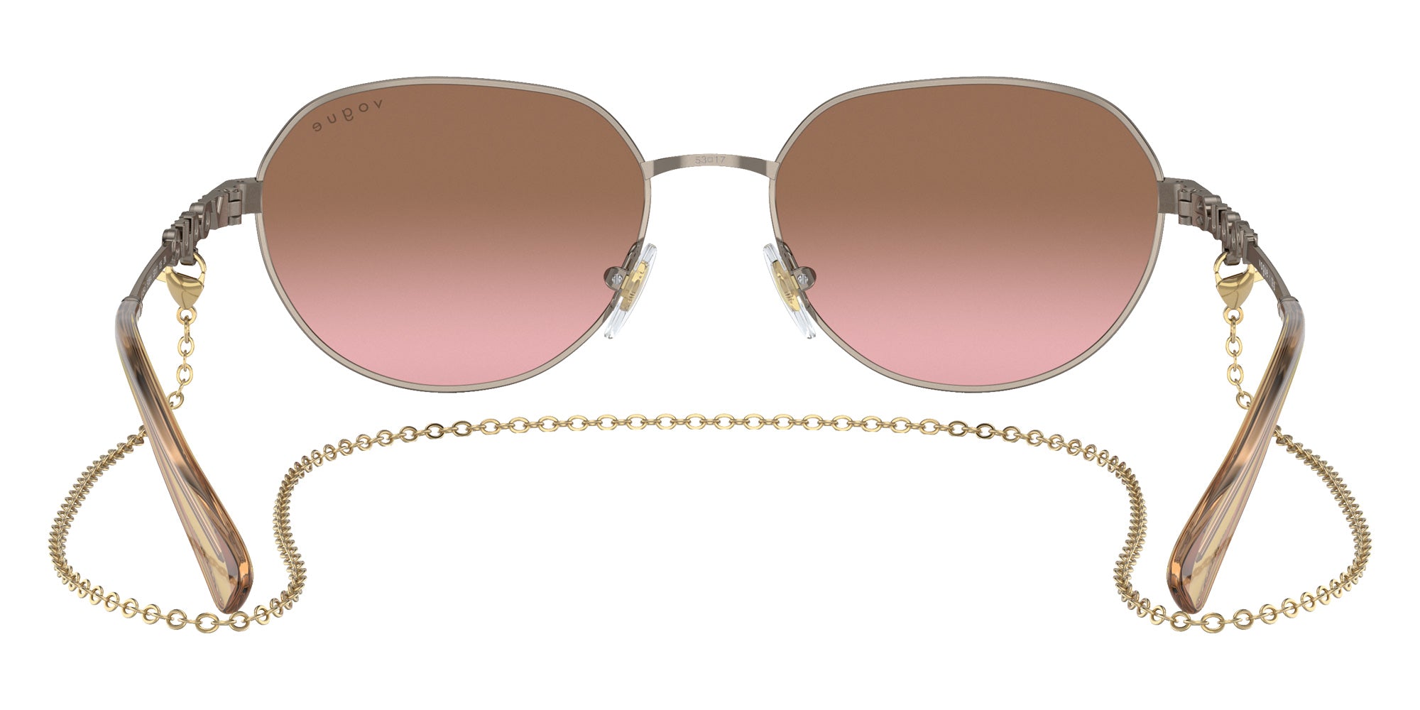 vogue eyewear VO4254S 513814 53 - Light Brown / Pink Gradient Brown #id:vo4254s513814_s:100115