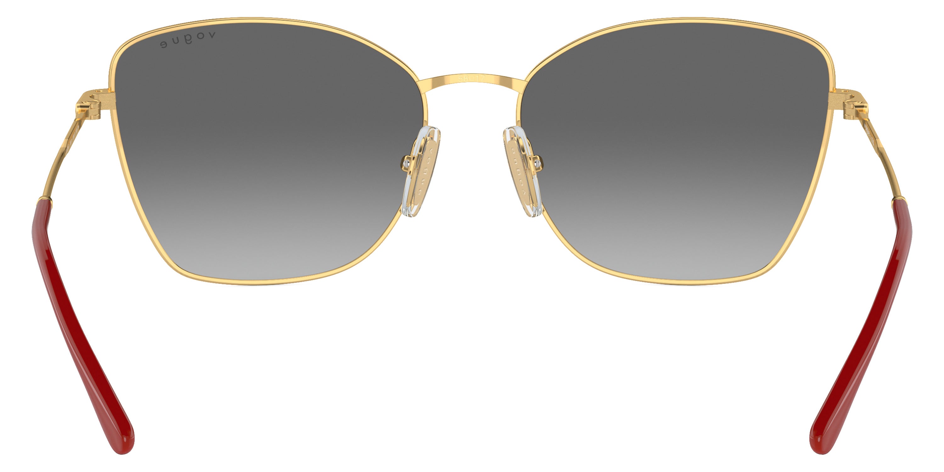 vogue eyewear VO4279S 280/11 58 - Top Red/Gold / Gray Gradient